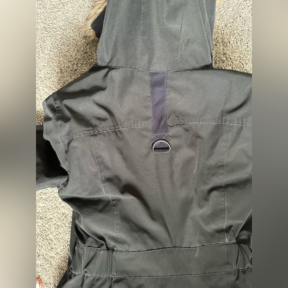 BANCROFT Black Parka with Faux Fur Hood - Picture 11 of 13